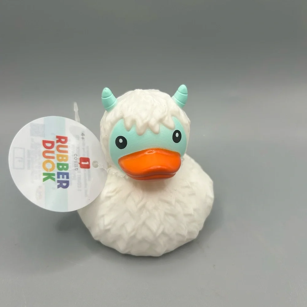 Target Bullseye Playground 2024 Christmas Yetti Rubber Duck NEW